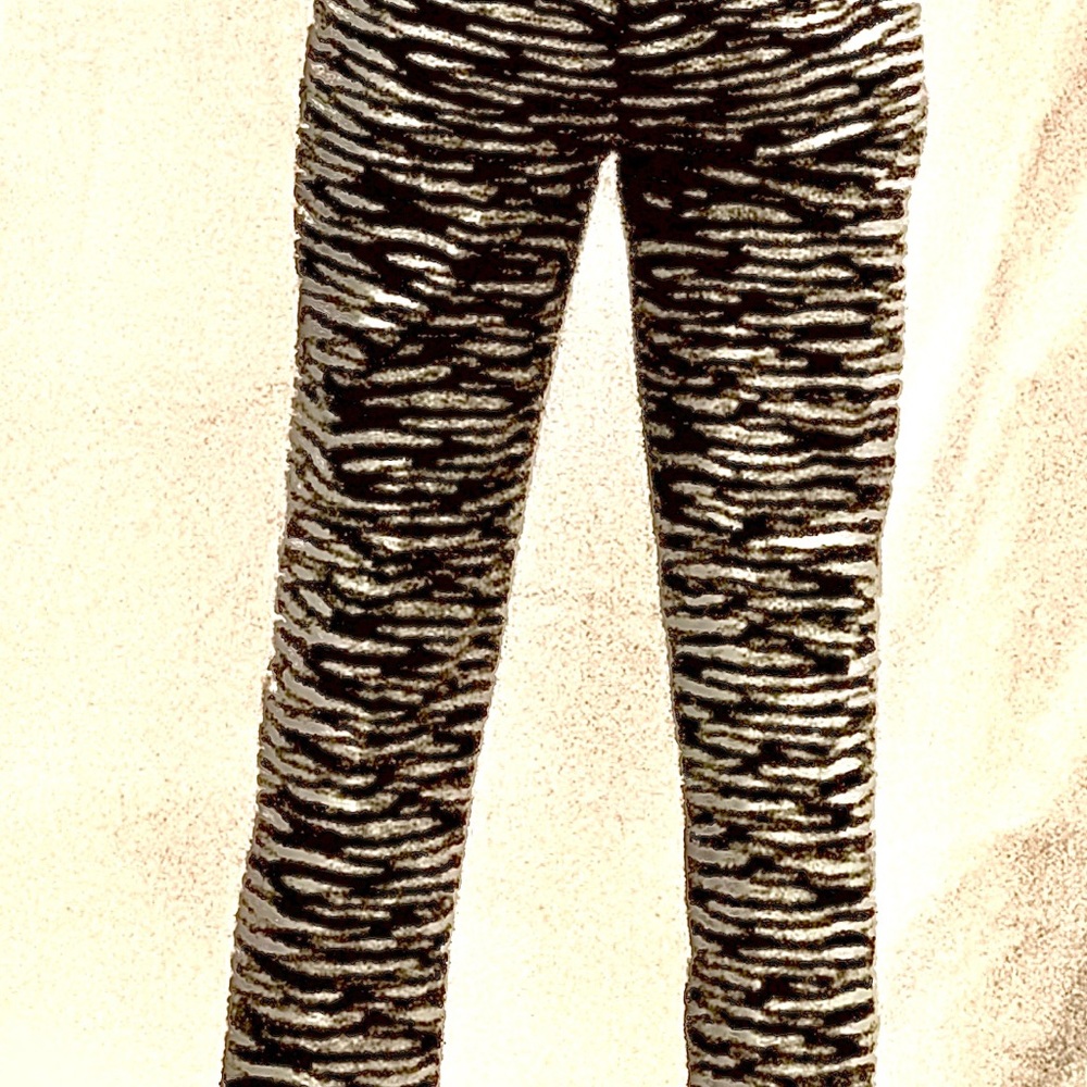 Awesome Zebra striped pants!